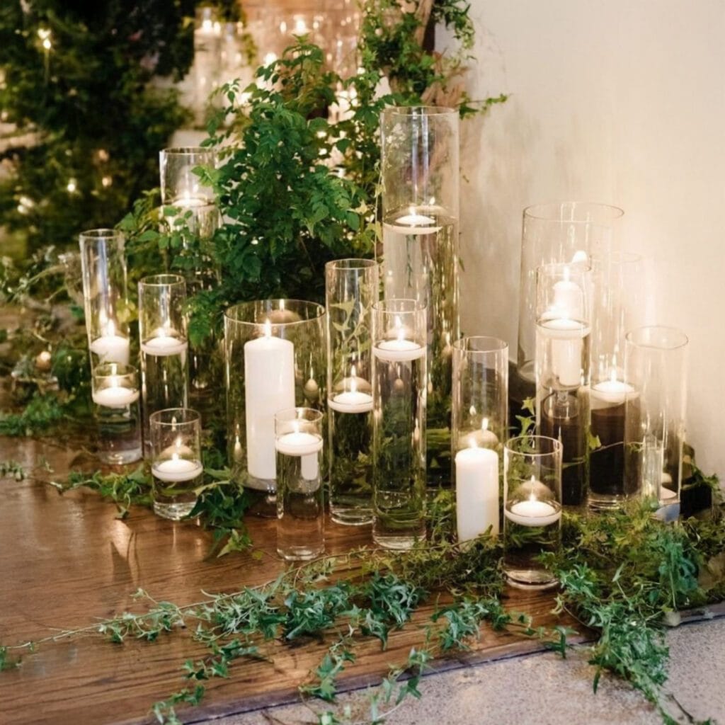Candle Glass Cylinders