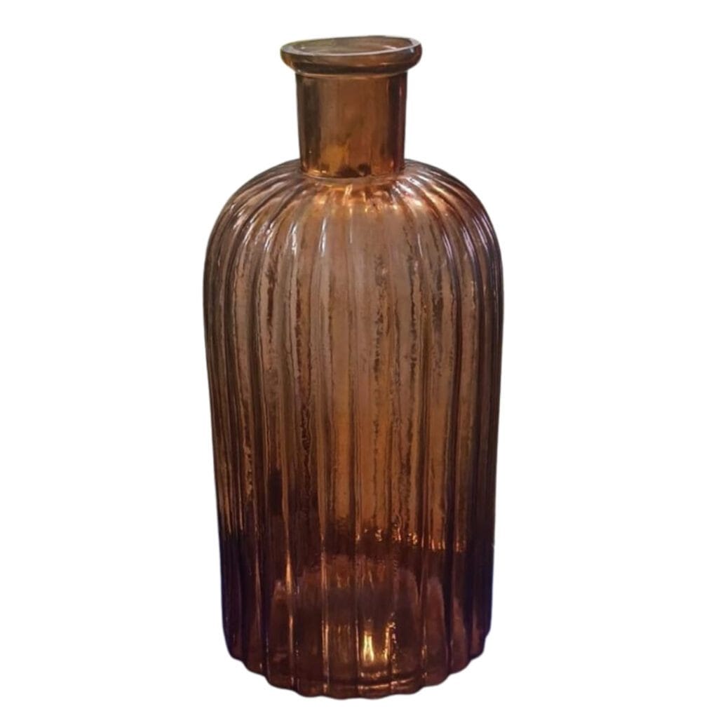 24. Glass bottle vase