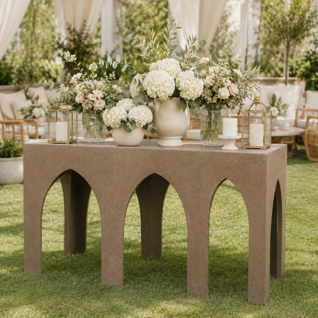 Indian Arched Consoles