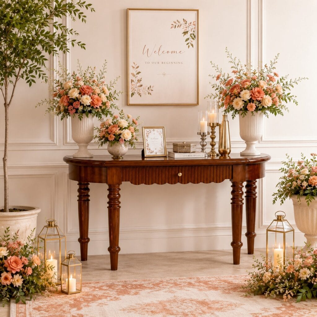 Wooden Console