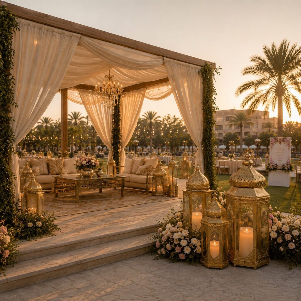 Moroccon Lanterns  Different Sizes Moroccon Lanterns with LED Candles