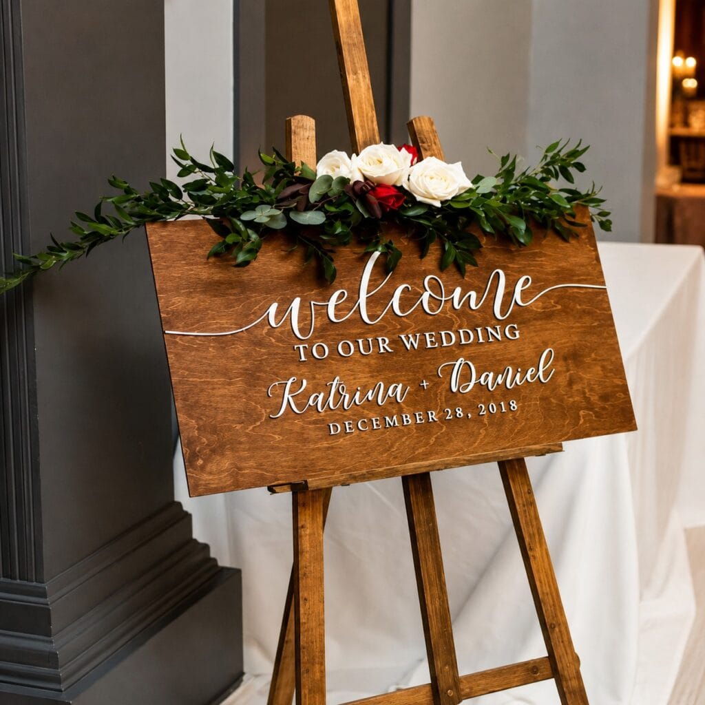 Wooden standard Easle Stand