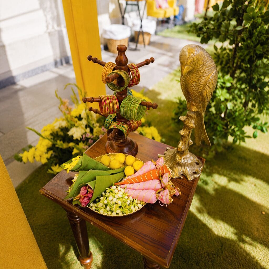 Indian Shringar Table Setting