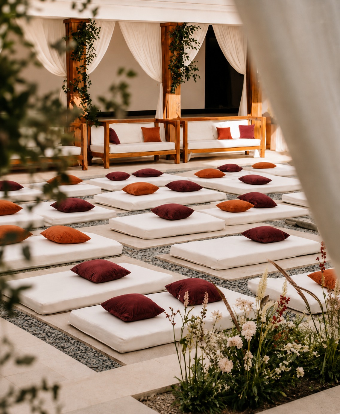 Premium Paath Floor Seating Set - Image 2